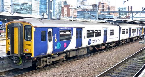 Class 150/2 ‘Northern Rail’ No. 150275. BREL York Sprinter DMU on ‘Dennis Basford’s railsroadsrunways.blogspot.co.uk’ P1280230
