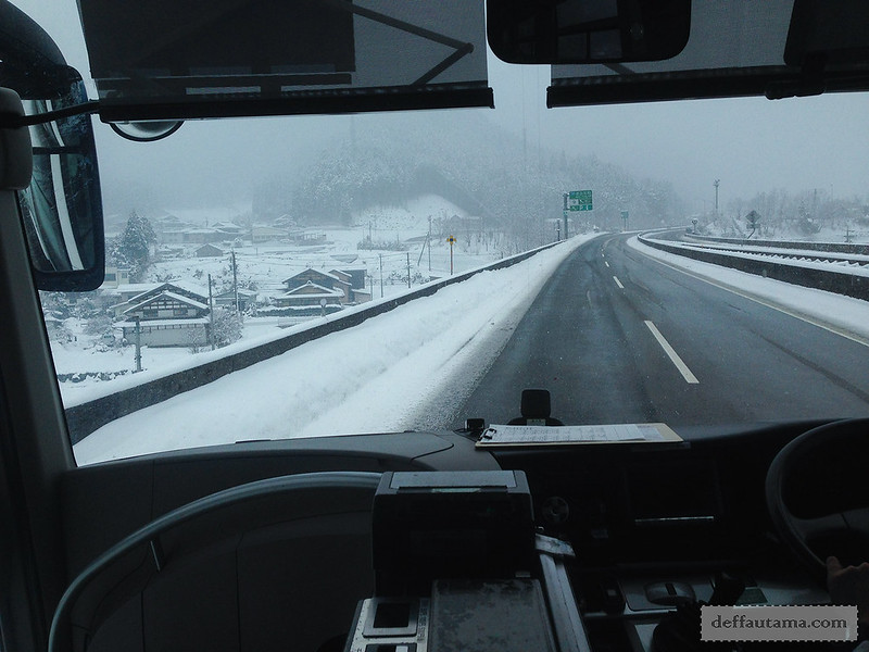 Babymoon ke Jepang - Snowy Road