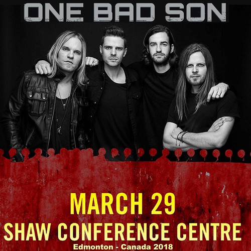 One Bad Son-Edmonton 2018 front