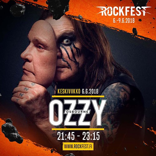 Ozzy Osbourne-Rockfest Finland 2018 front