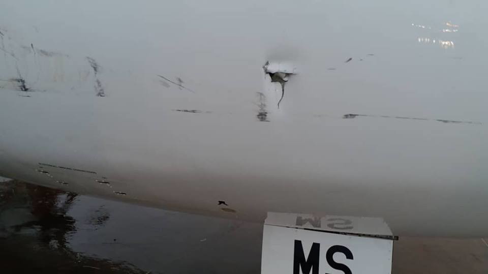 L'Aéroport International Blaise Diagne submergé par les fortes pluies, des avions cloués au sol et même détruits (7)