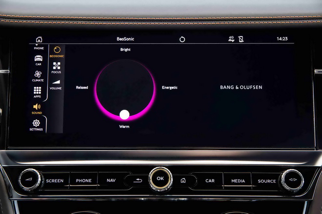 賓利汽車攜手Bang & Olufsen品牌打造首個車載BeoSonic音響系統(3)