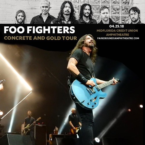 Foo Fighters-Tampa 2018 front