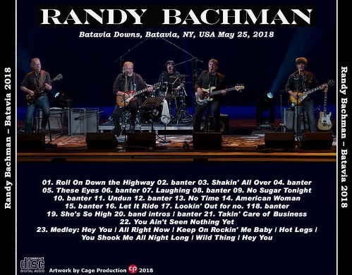 Randy Bachmann-Batavia 2018 back