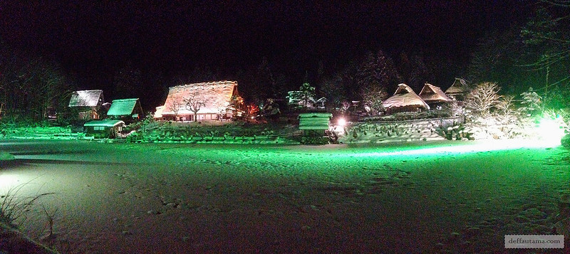 Babymoon ke Jepang - Hida Folk Village Winter Illumination