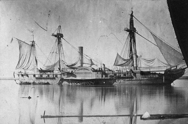 USS Mississippi, circa 1863