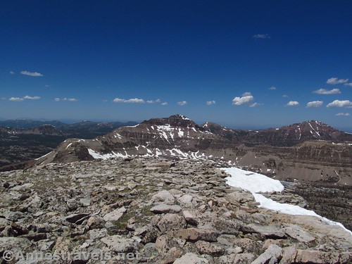 The top of Mount Agassiz in the Uinta Mountains of Utah