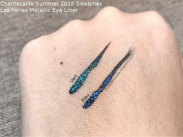 Chantecaille Summer 2018 Swatches Eyeliner Blue Vert