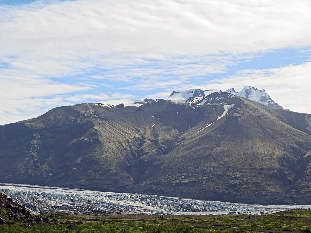 lengua del glaciar Skaftafellsjökull Parque Nacional Skaftafell Islandia 12