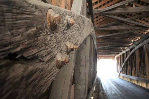 coveredbridge historic indiana greenecounty wooden narrow architecture wood texture tunnel