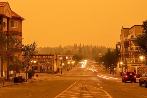 stalbert summer sunrise hazy morning smoke alberta canada apocalyptic d850 orange monochromatic