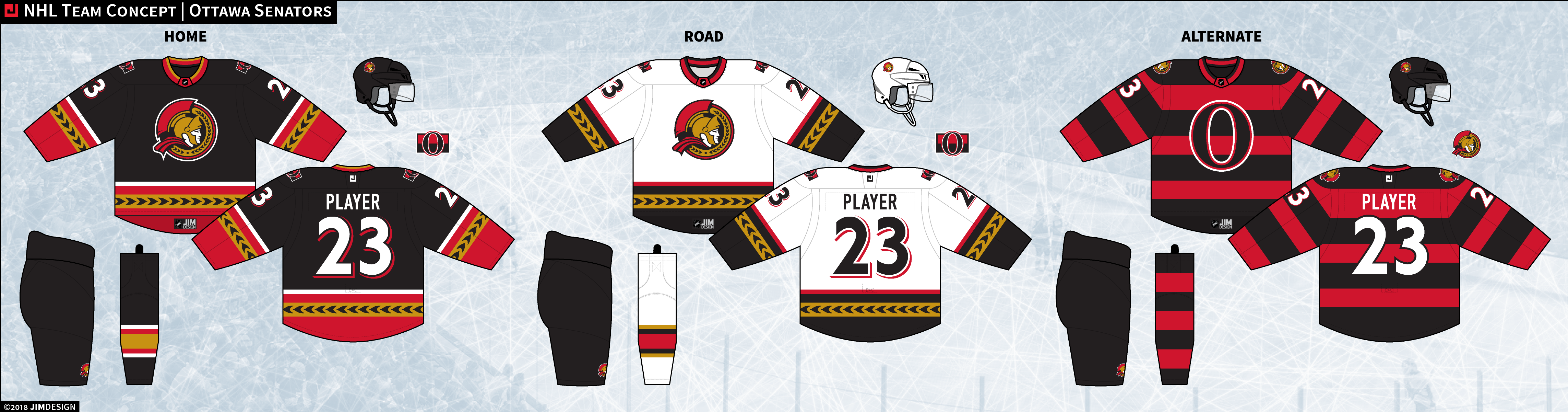 Chris Creamer  SportsLogos.Net on X: Ottawa #Senators jersey for