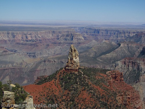 Point Imperial and views from the Ken Patrick Trail, North Rim of Grand Canyon National Park, Arizona