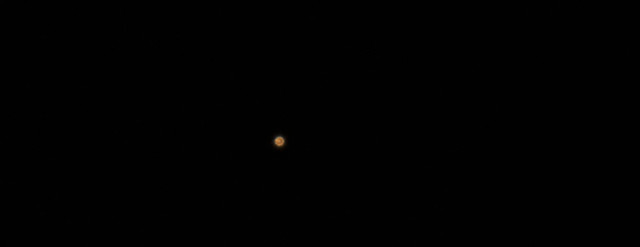 Red Mars or El Qahar in Cairo sky