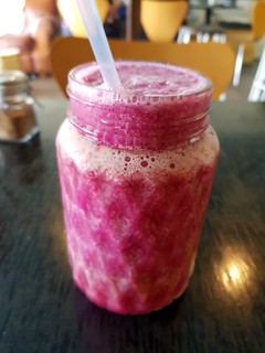 Summer Dragon (dragonfruit, coconut water, lime, mint) at Frankee & Co