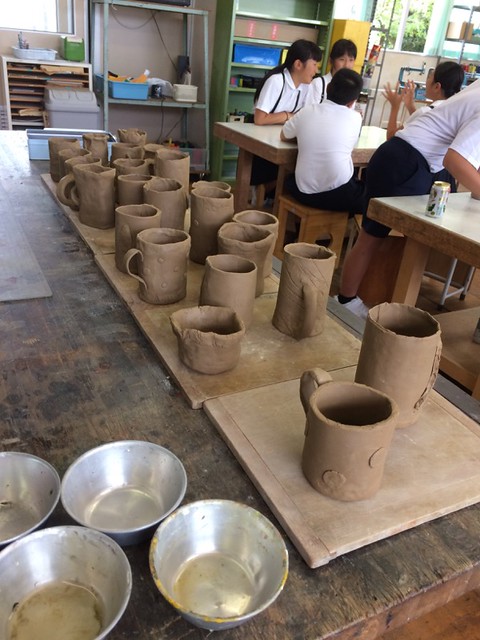 Pottery class