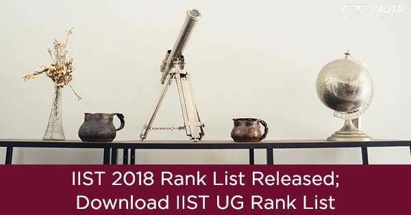 iist 2018 rank list released download iist ug rank list