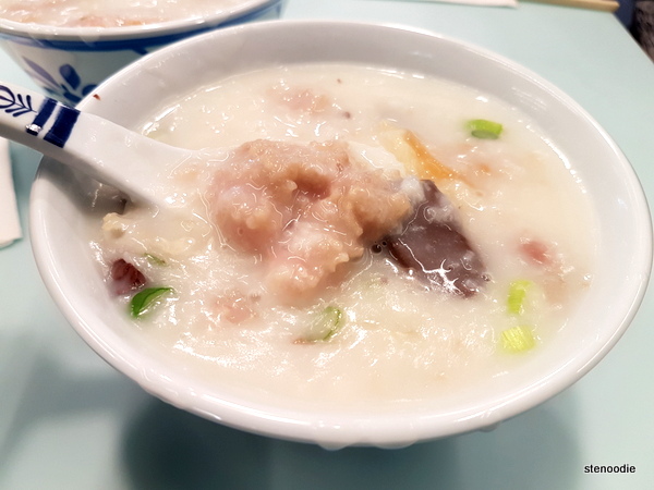 Assorted Congee with Pudding