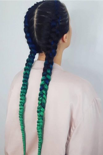 Double Dutch Braids 2019 -Latest And Top 30 Styling Options! 22