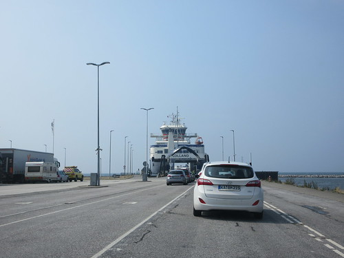 Ferry back to Spodsbjerg