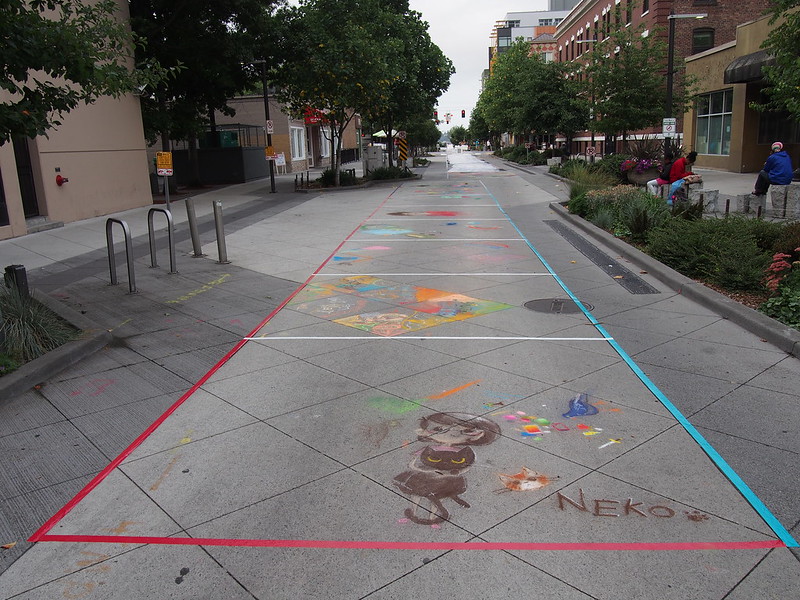 Bell Street Sidewalk Chalk Art Fair
