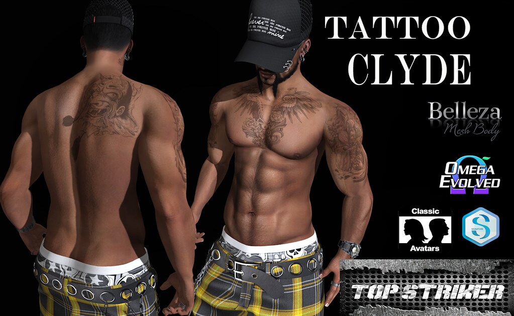 TOP STRIKER / CLYDE TATTOO - TeleportHub.com Live!