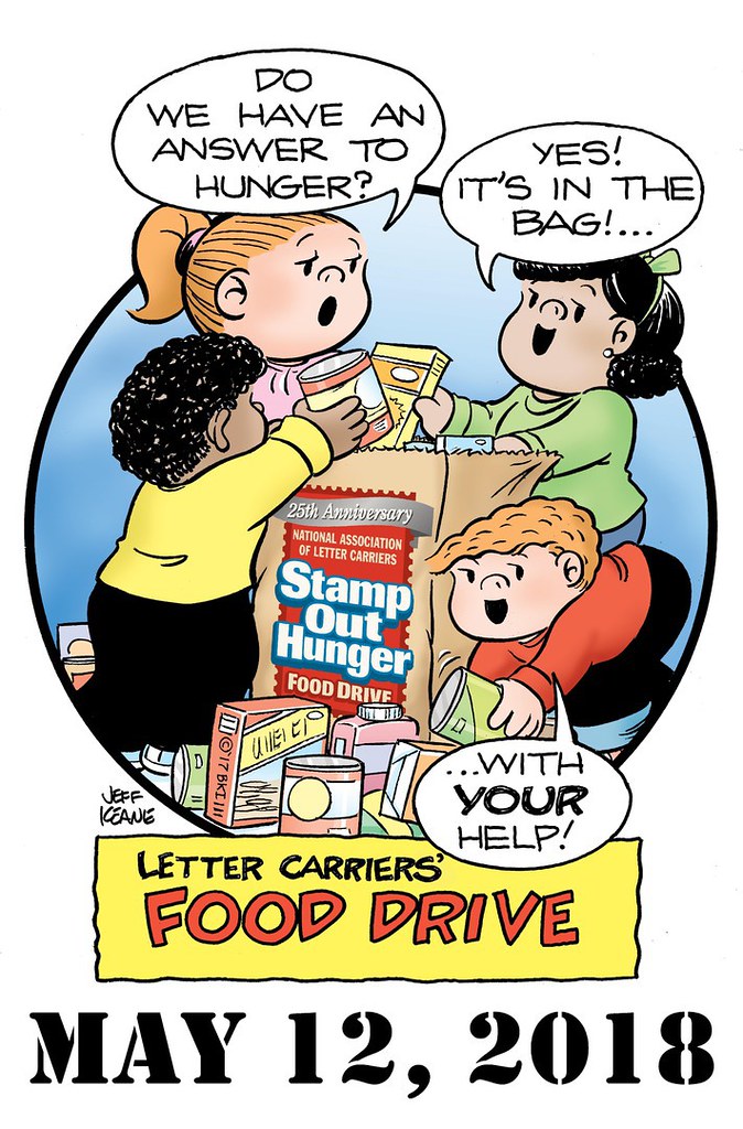 Stamp Out Hunger food drive 2018