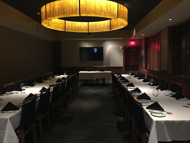 Fogo de Chao,  private meeting room.