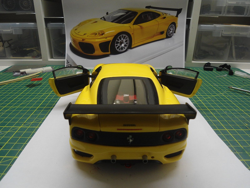 FERRARI F360 GTC Custom model | DiecastXchange Forum