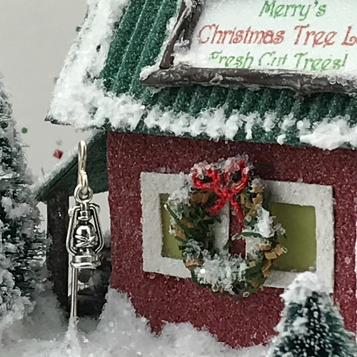 Merry's Christmas Tree Lot Putz