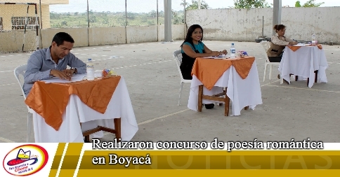 Realizaron concurso de poesía romántica en Boyacá