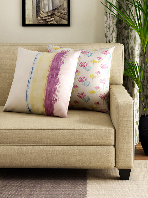 Floral cushion covers