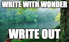 write with wonder meme
