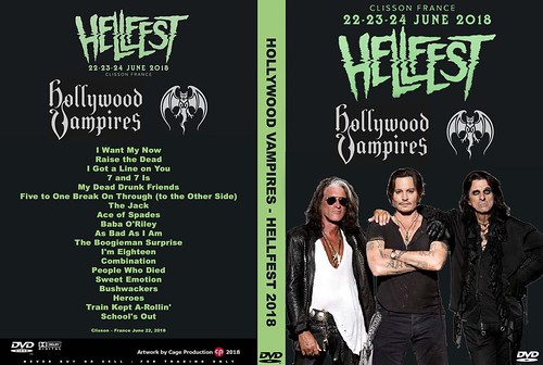 Hollywood Vampires-Hellfest 2018