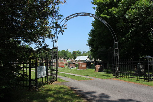 quebec québec qc canada montérégie monteregie cemetery cimetière gate