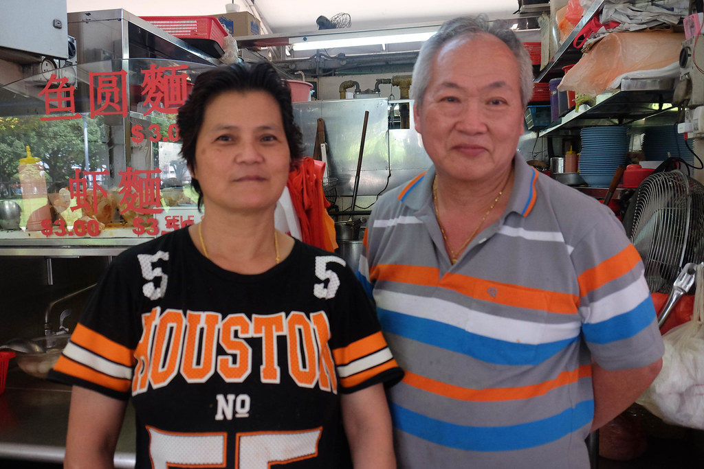 Seng Huat Noodles Stall storeowners