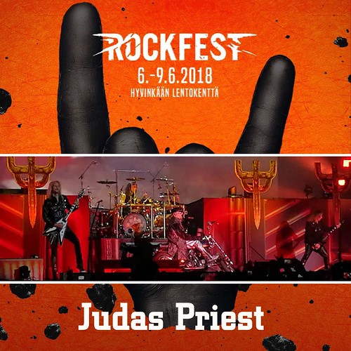 Judas Priest-Rockfest Finland 2018 front