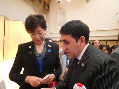 Embassy Of Afghanistan In Japan 駐日アフガニスタン大使館 18 19 7 Mr Hamdard Attends Inauguration Celebration For Tokyo S Metropolitan Assembly S Chairman Mr Ozaki Daisuke
