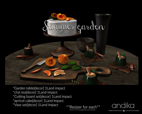 andika[Summer garden]cake set-AD