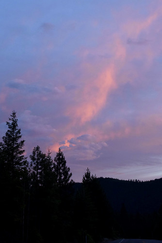 sunset clouds trees outdoors siskiyoucounty california sky northerncalifornia