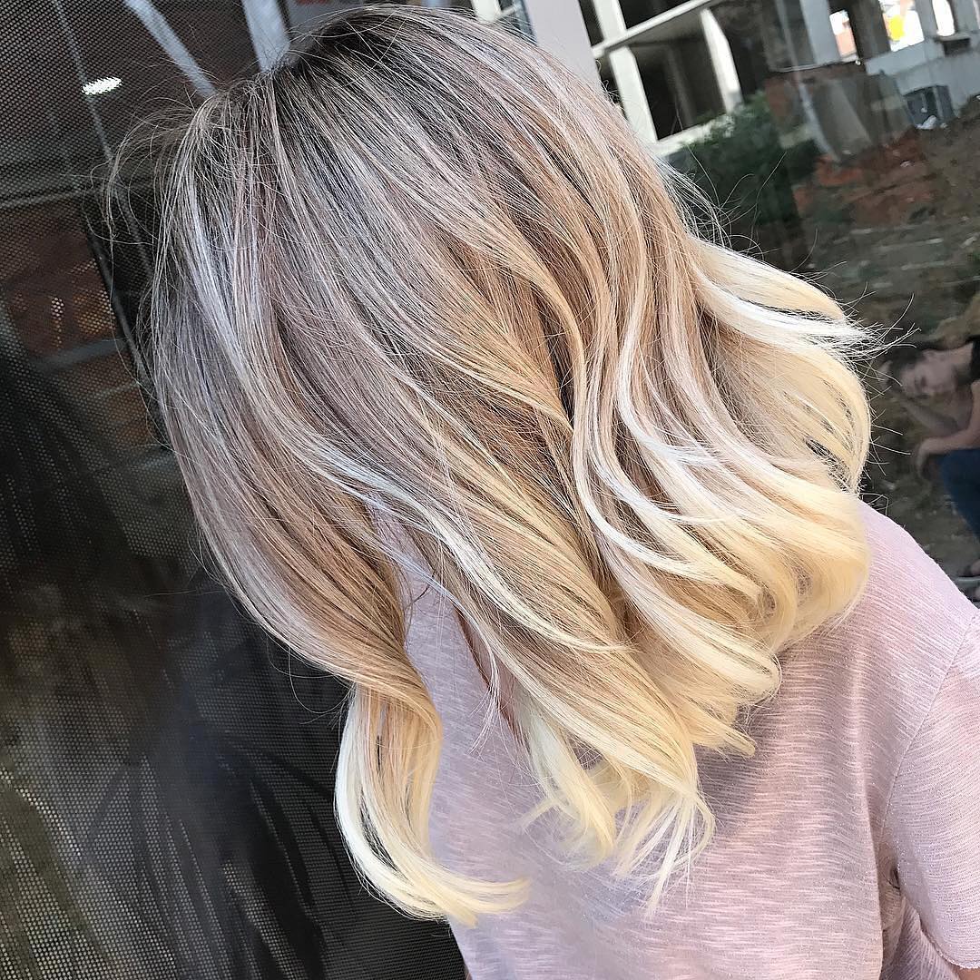 2018 Ombre Balayage Hairstyles For Chic Mid Length Hair ! 10