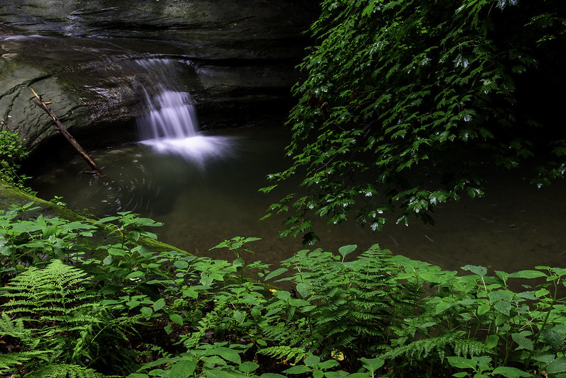 Falls at the End of LaSalle Canyon