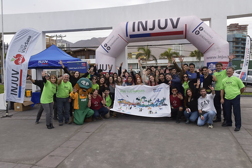 Intendente Quezada dio la bienvenida a voluntarios del Injuv que participaran del programa Vive Tus Parques. 19-07-2018  