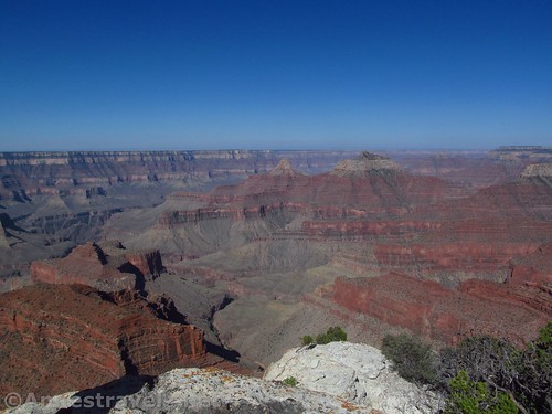 Views from Honan Point on the North Rim of Grand Canyon National Park, Arizona
