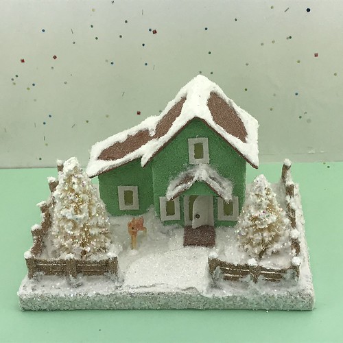 Christmas Notebook » two new putz houses listed to etsy