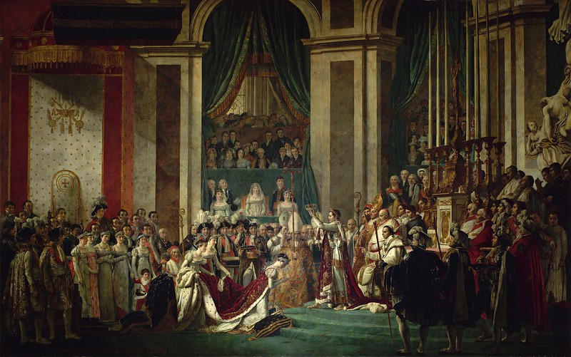 Jacques Louis David - Le couronnement de l'Empereur et de l'Impératrice, 2 décembre 1804