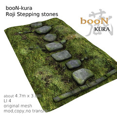 booN-kura roji Stepping stones@Japonica