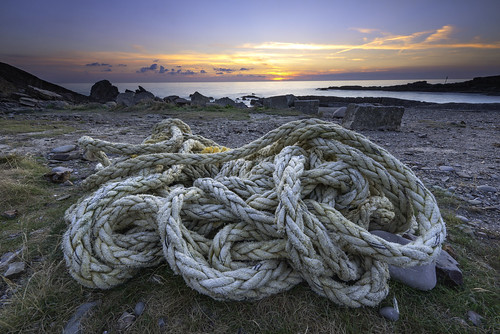 bude cornwall sunset rope coast seascape kernow cornish