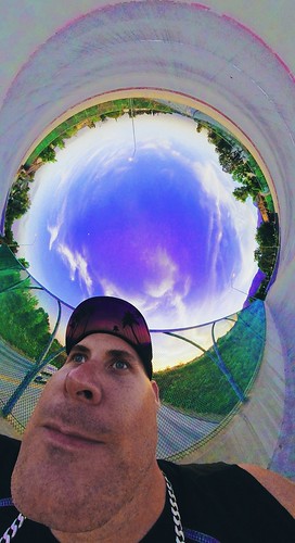 selfie 360 claremont california socal usa funny silly insta360 sunset clouds freeway