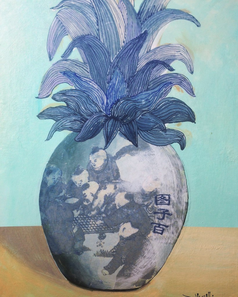 Pineapple II (Jingdezhen Jar)